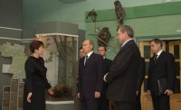 Экскурсия для Президента РФ В.В. Путина. 31 октября 2003