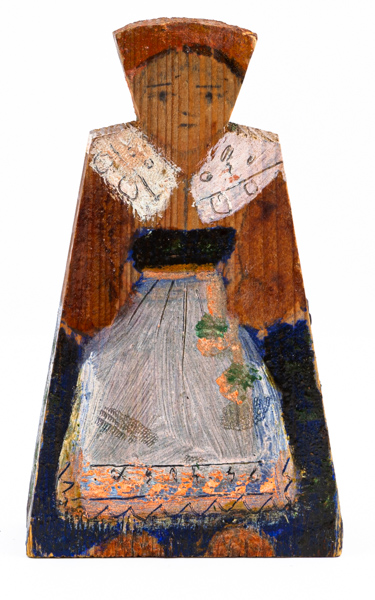 Женщина в коми-пермяцкой одежде